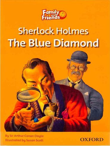 کتاب SHERLOCK HOLMES: THE BLUE DIAMOND کتاب داستان فمیلی فرندز شرلوک هولمز