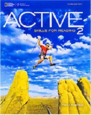 (چاپ +A)Active Skills For Reading 2 3ed+CD کتاب اکتیو ریدینگ 2 وزیری