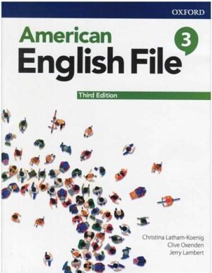 American English File 3 3rd SB+WB+DVD کتاب امریکن انگلیش فایل 3 (تحریر رنگی)