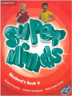 Super Minds 4+SB+WB+CD کتاب سوپر مایندز 4 (کتاب دانش آموز+کتاب کار+CD)