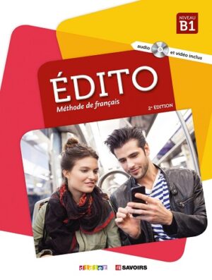 Edito B1 + Cahier + CD mp3 + DVD(رنگی)