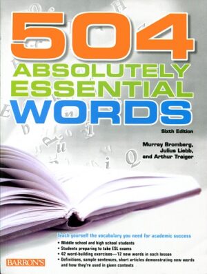 ۵۰۴absolutely essential words کتاب 504 (رحلی  چهار رنگ)