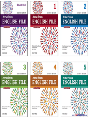 American English File 2ed  (کتاب دانش آموزـ کتاب تمرین ـ سی دی)