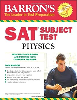 کتاب barrons sat subject test physics 10th