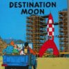 کتاب Destination Moon مقصد کره ی ماه (گلاسه رحلی رنگی)
