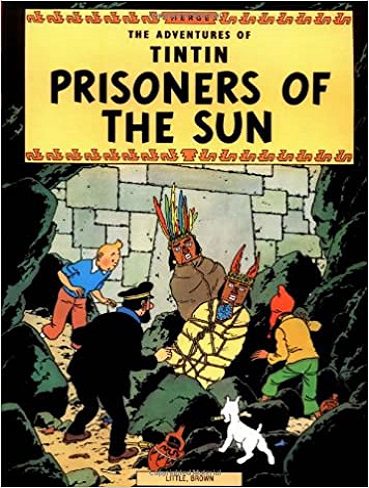 کتاب Prisoners of the Sun زندانیان معبد خورشید ((گلاسه رحلی رنگی))
