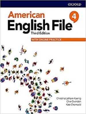 کتاب American English File 4 3ed (کتاب دانش آموزـ کتاب تمرین ـ سی دی)