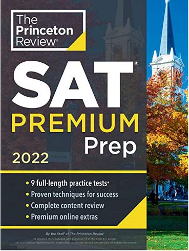 Princeton Review SAT Premium Prep 2022
