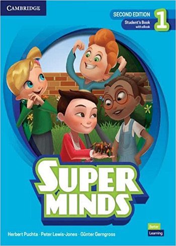 Super Minds 1 (Second Edition) S.B+W.B+DVD ویرایش جدید (کتاب دانش اموز + کتاب کار+CD)